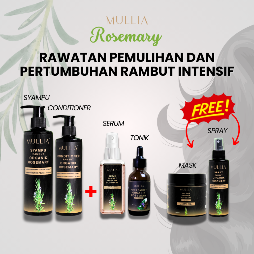 HAIR GROWTH & INTENSE TREATMENT ROSEMARY HAIR CARE